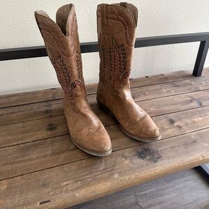 Brown Western Cowboy Boots